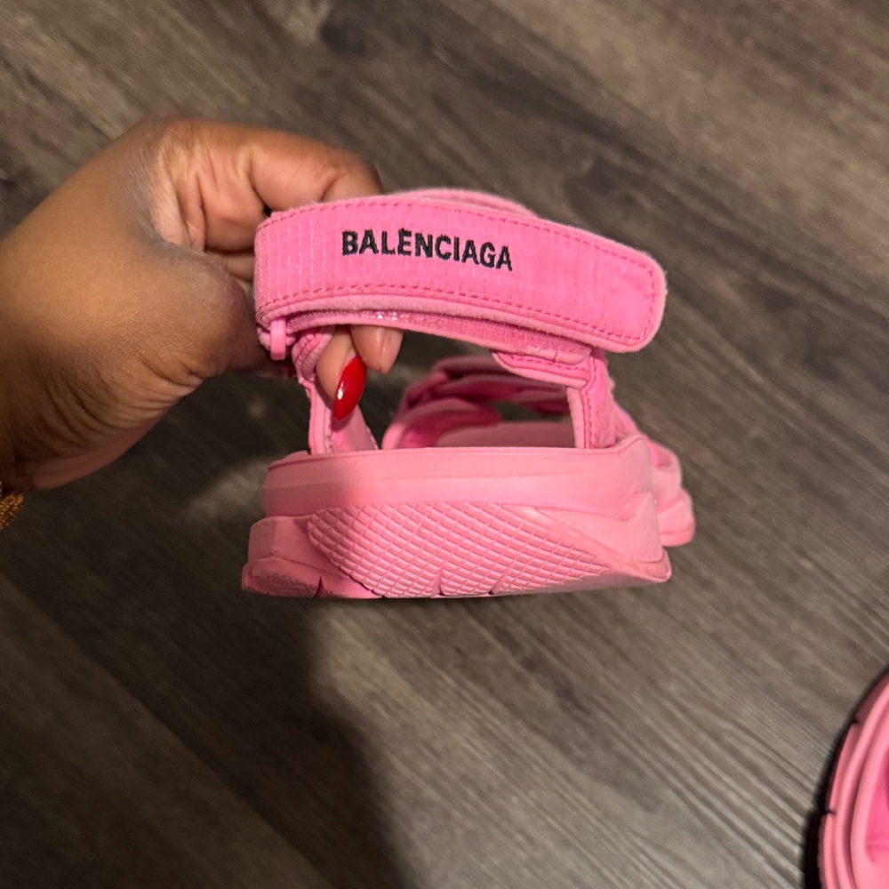 Balenciaga Bright Pink Women's Sandals - Picture 4 of 14